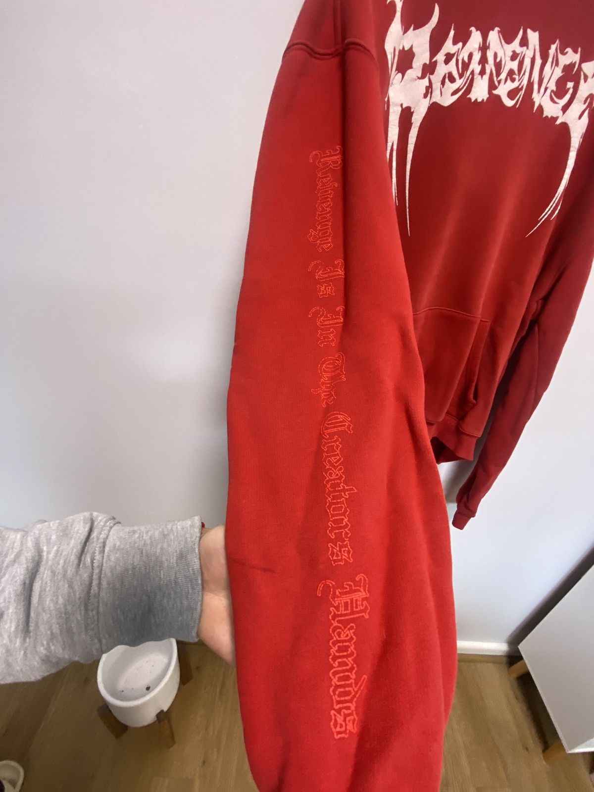 Revenge Red F*ck Vetements Hoodie Size US L / EU 52-54 / 3 - 6 Thumbnail