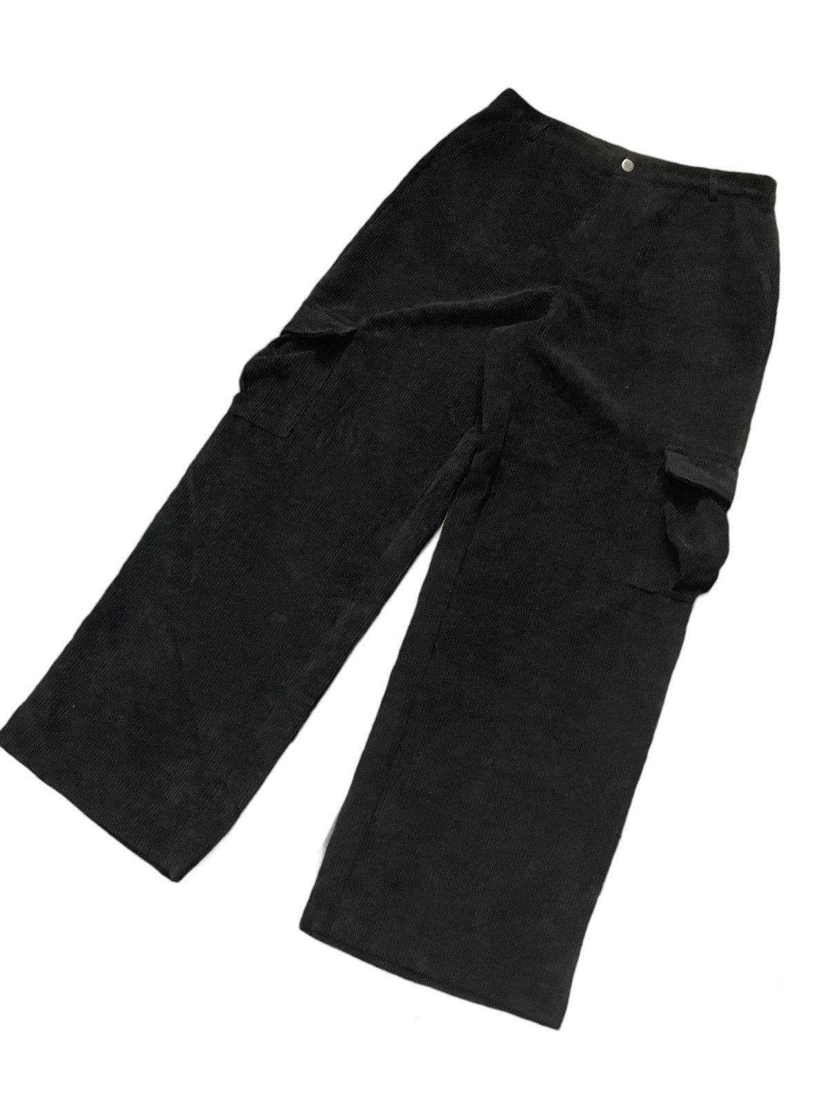 20471120 × Japanese Brand Baggy Corduroy Balenciaga Style Cargo Pants Unknown Brand Size US 30 / EU 46 - 5 Thumbnail