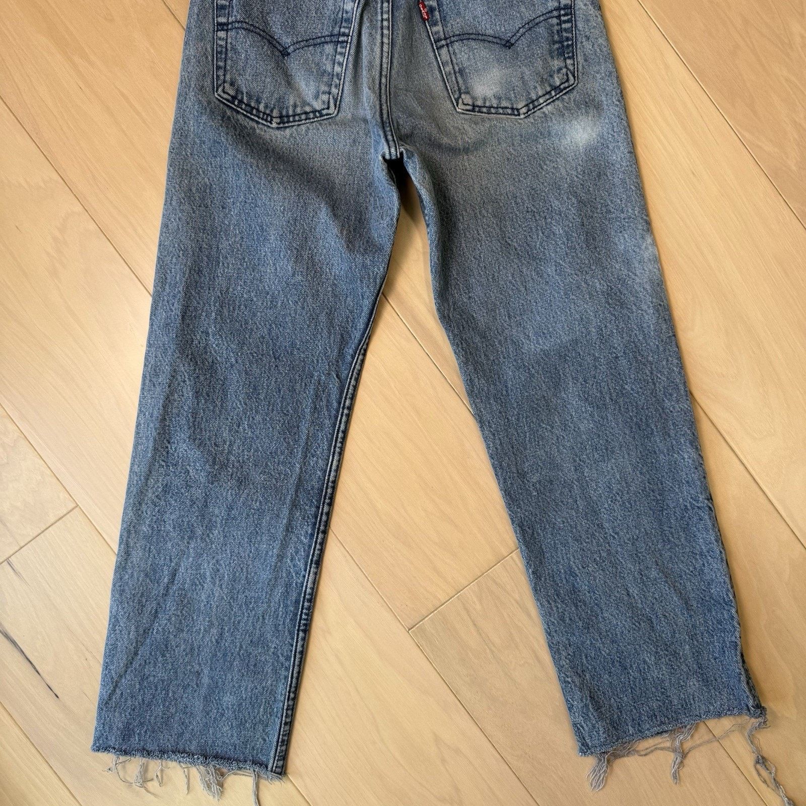 Levi's Vintage Levis 701 Jeans 24 Blue Straight Leg 80s Denim Size 24" / US 00 / IT 34 - 10 Thumbnail