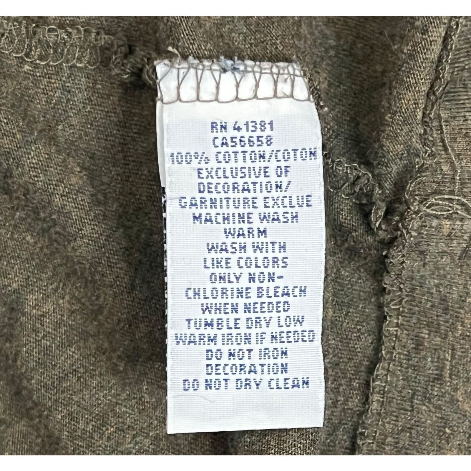 Polo Ralph Lauren Polo Ralph Lauren Men’s 3XLT Tall Long V-Neck T-Shirt Olive Size US XXL / EU 58 / 5 - 6 Thumbnail