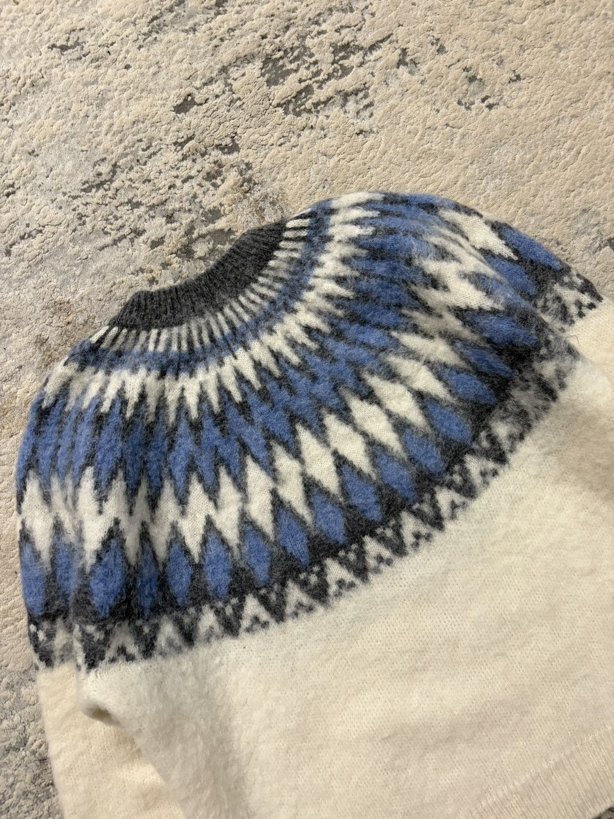 Junya Watanabe Junya Watanabe - AW21 Nordic Argyle Knit Wool Sweater Size US M / EU 48-50 / 2 - 7 Thumbnail