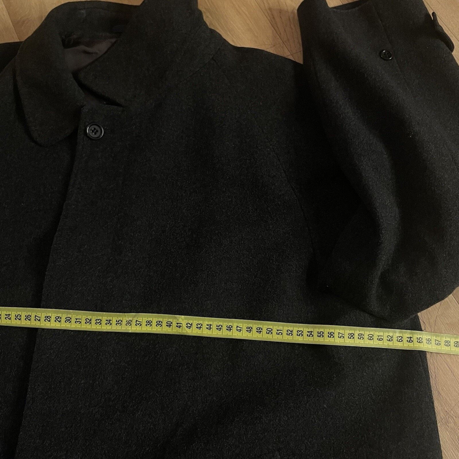 Burberry VINTAGE Burberry Trench Coat jacket CASHEMERE VIRGIN WOOL Size US L / EU 52-54 / 3 - 18 Thumbnail