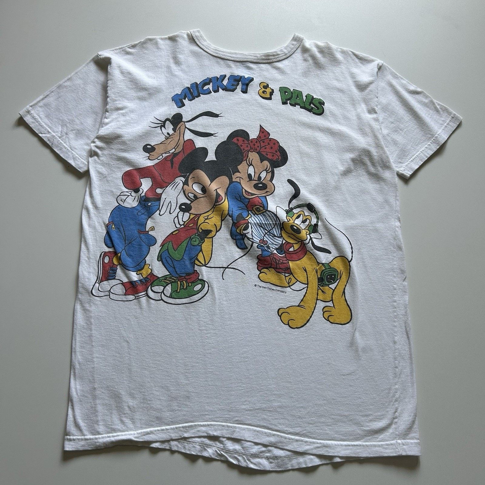 Disney Vintage Mickey Mouse & Pals Disney T Shirt 90s OSFA Size XL Size US XL / EU 56 / 4 - 1 Thumbnail