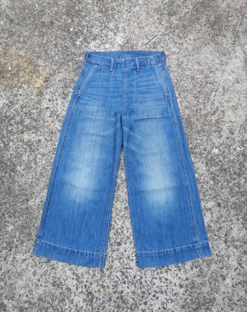 Levi's × Levi's Vintage Clothing Levi's Strauss Orange Tab Wide Leg Denim Jeans Size 27" / US 4 / IT 40 - 1 Thumbnail