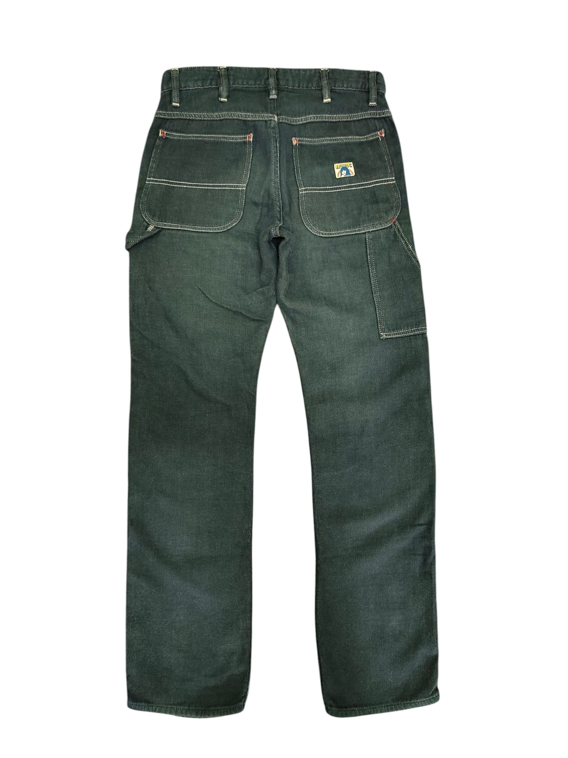 Hysteric Glamour Vintage Hysteric Glamour Indigo Carpenter Pants Size US 30 / EU 46 - 8 Thumbnail