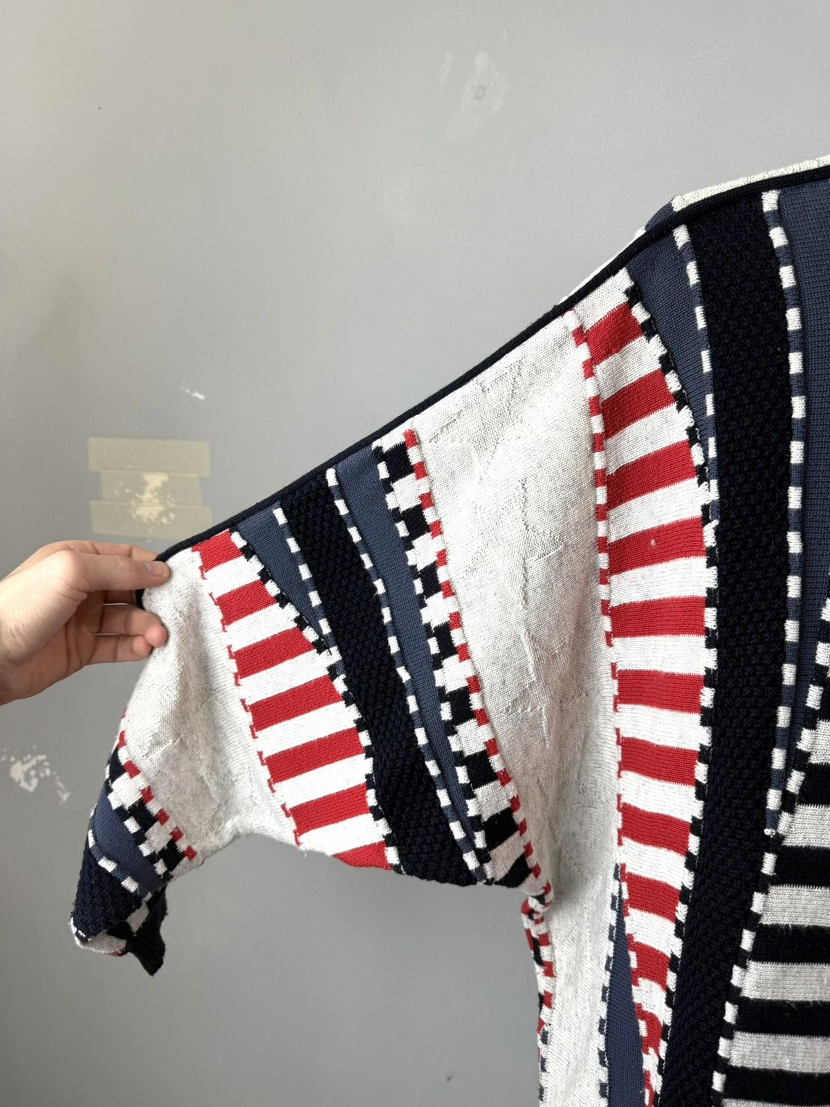 Coogi Rare Vintage Carlo Colucci American Flag Coogi Style Sweater Size US L / EU 52-54 / 3 - 10 Thumbnail