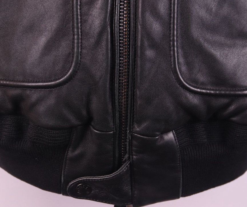 Moncler Moncler Leather Trim Padded Down Puffer Jacket Size US L / EU 52-54 / 3 - 4 Thumbnail