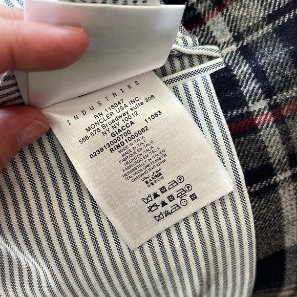 Moncler Gamme Bleu Moncler Gamme Blue x Thom Browne Plaid Quilted Down Blazer Size US S / EU 44-46 / 1 - 15 Thumbnail