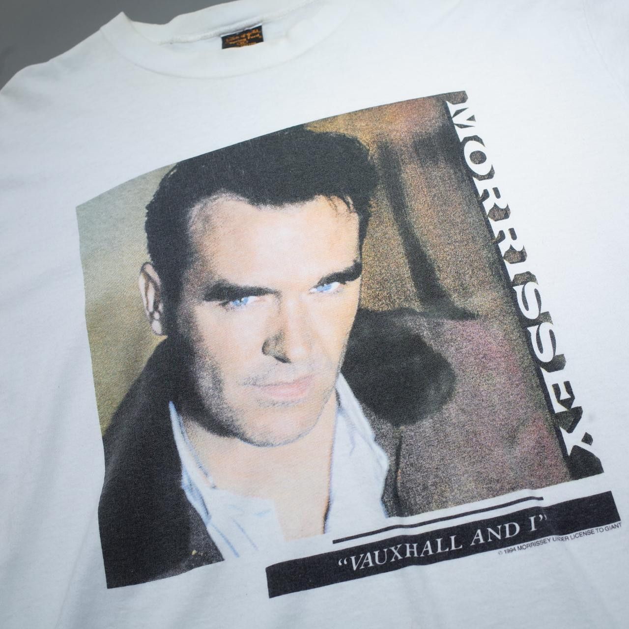 image of Band Tees X Morrissey in White, Men's (Size XL)