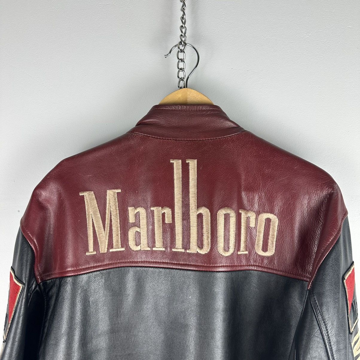 Marlboro Vintage Rare Marlboro Racing Leather Jacket Brando Size US XXL / EU 58 / 5 - 20 Thumbnail