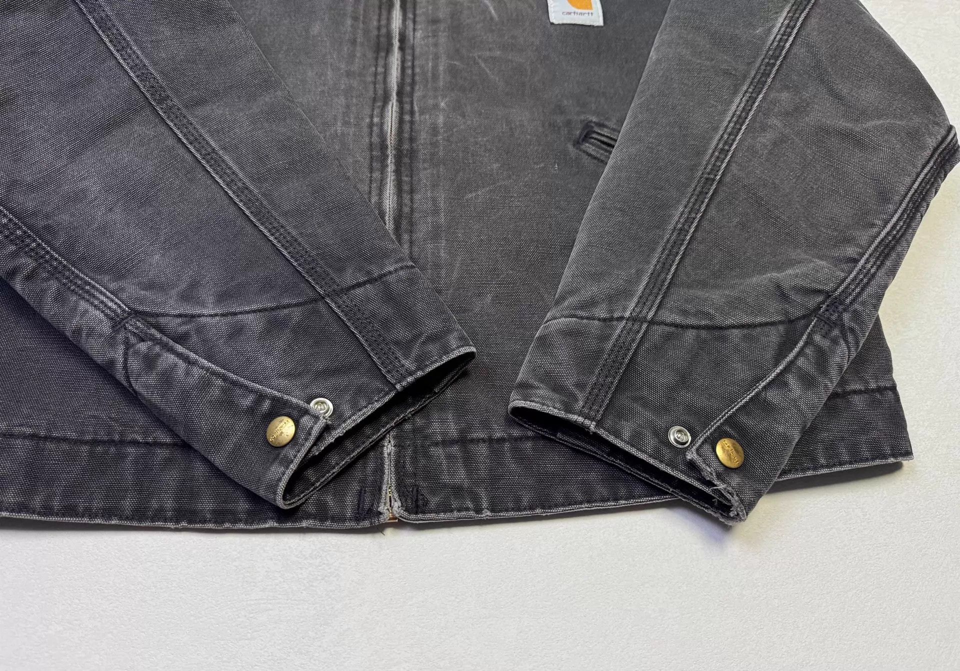 Carhartt Vintage Carhartt J01 Detroit Jacket Black 40/M Size US M / EU 48-50 / 2 - 3 Thumbnail