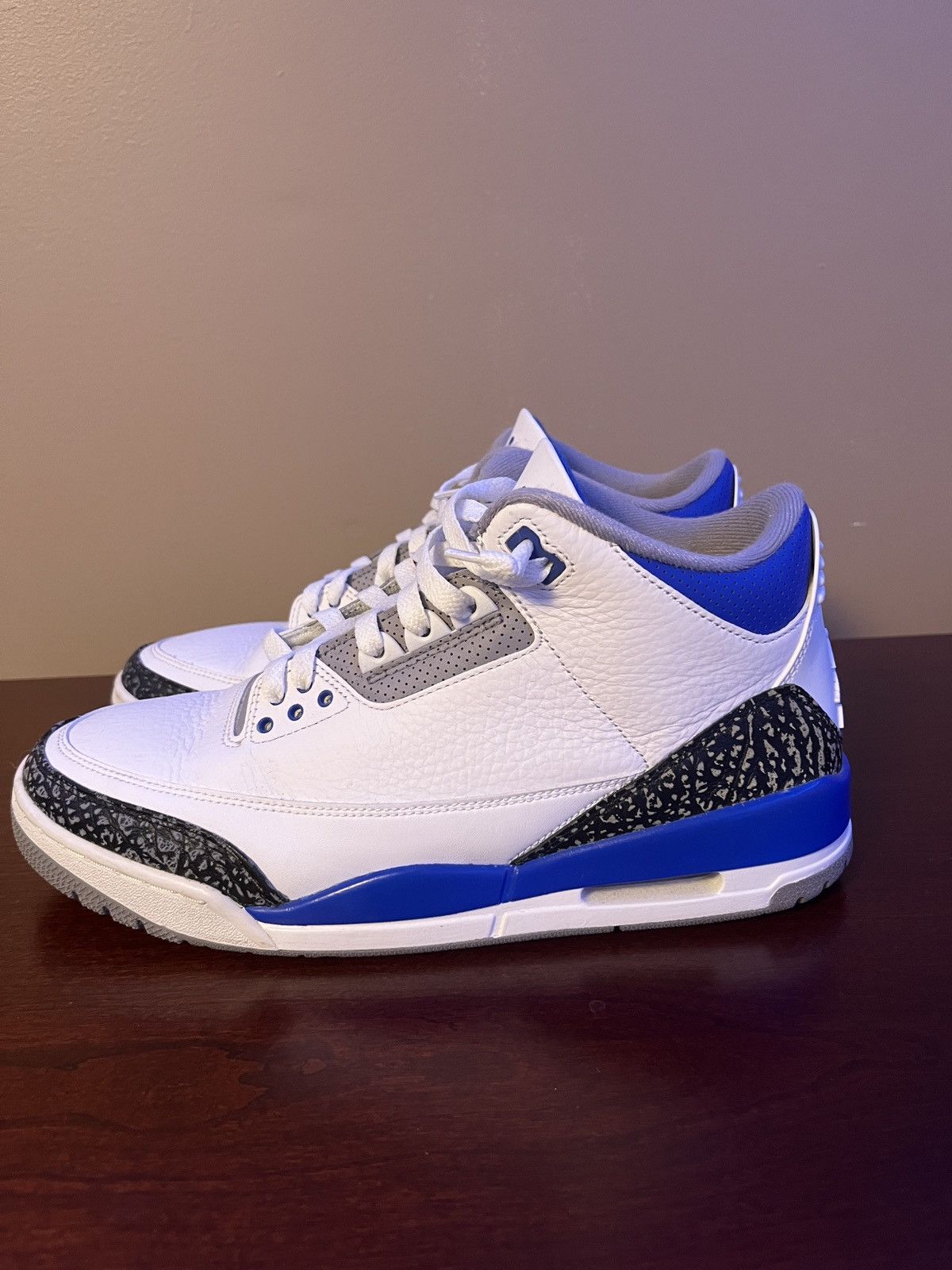 jordan 3 racer blue retail