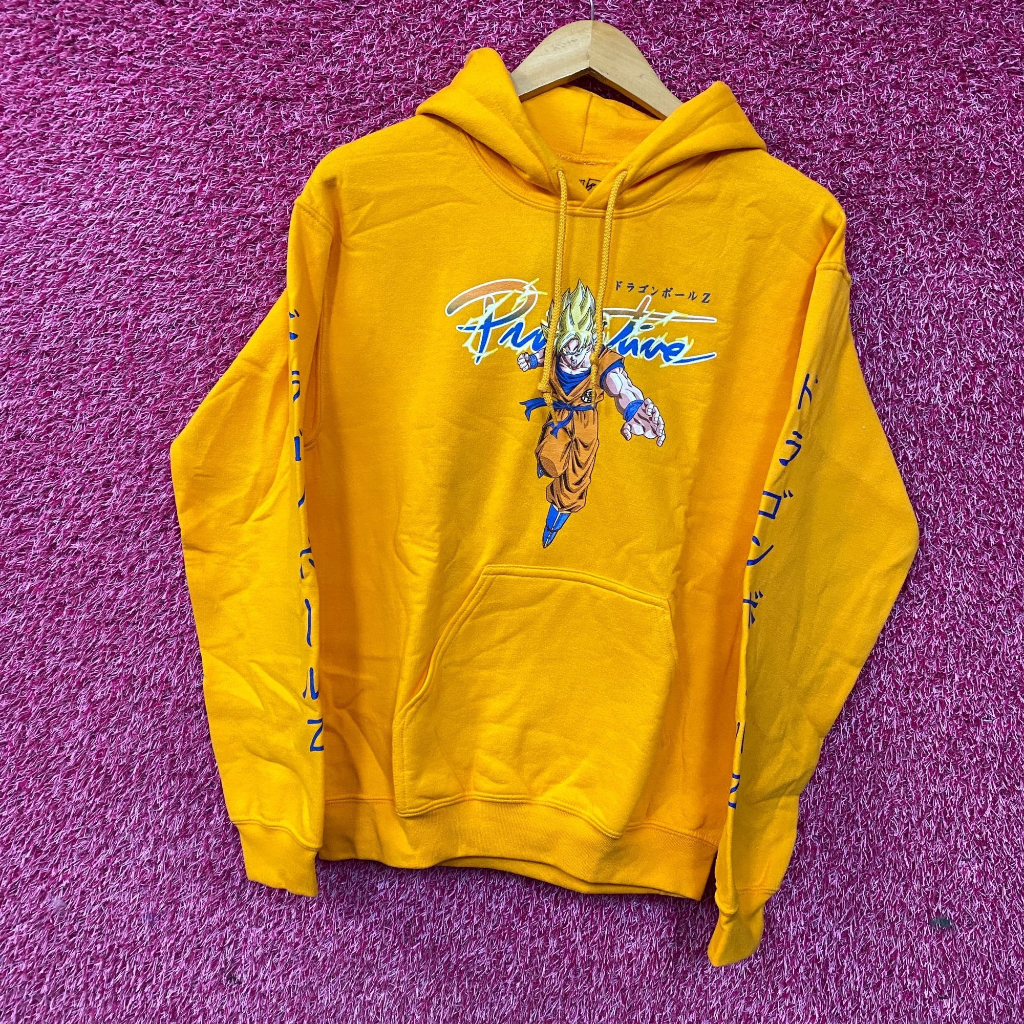 Primitive Primitive x Dragon Ball Z Super Saiyan Goku Gold Anime Hoodi Size US S / EU 44-46 / 1 - 3 Thumbnail