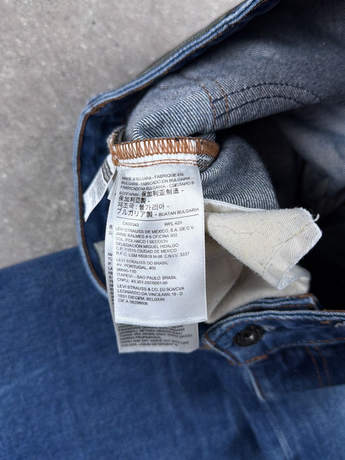 Levi's Made & Crafted Levi's Made & Crafted Draft Wide Taper selvedge denim Jeans Size US 30 / EU 46 - 7 Thumbnail