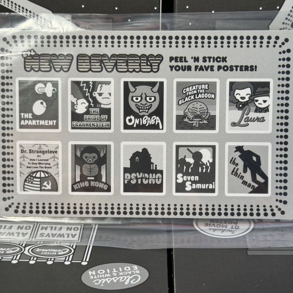 Other Quentin Tarantino B&W New Beverly Cinema Vinyl Figure Size ONE SIZE - 5 Thumbnail