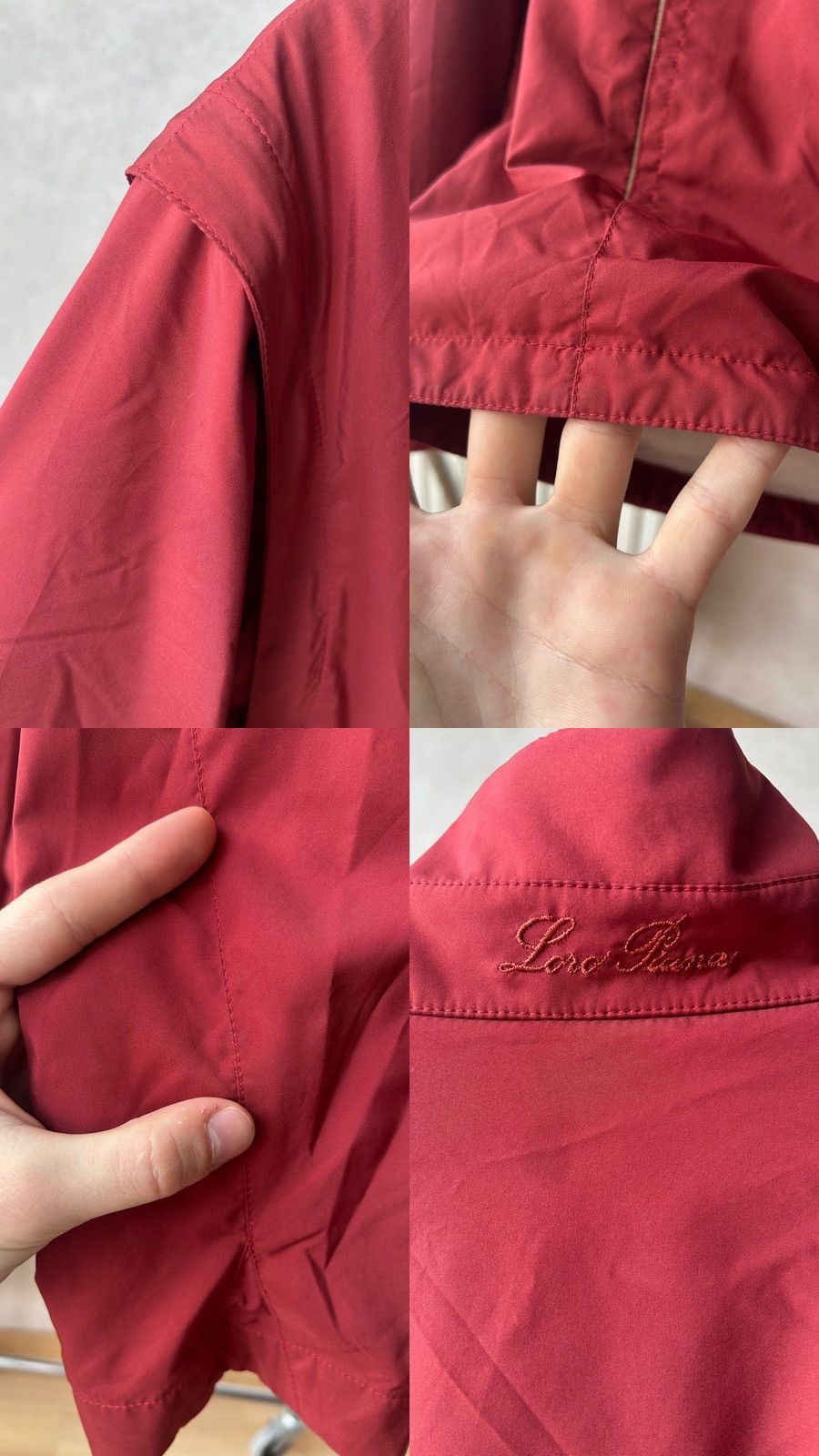 Loro Piana Vintage 90s Loro Piana Detachable Sleeves Jacket Size US XL / EU 56 / 4 - 14 Thumbnail