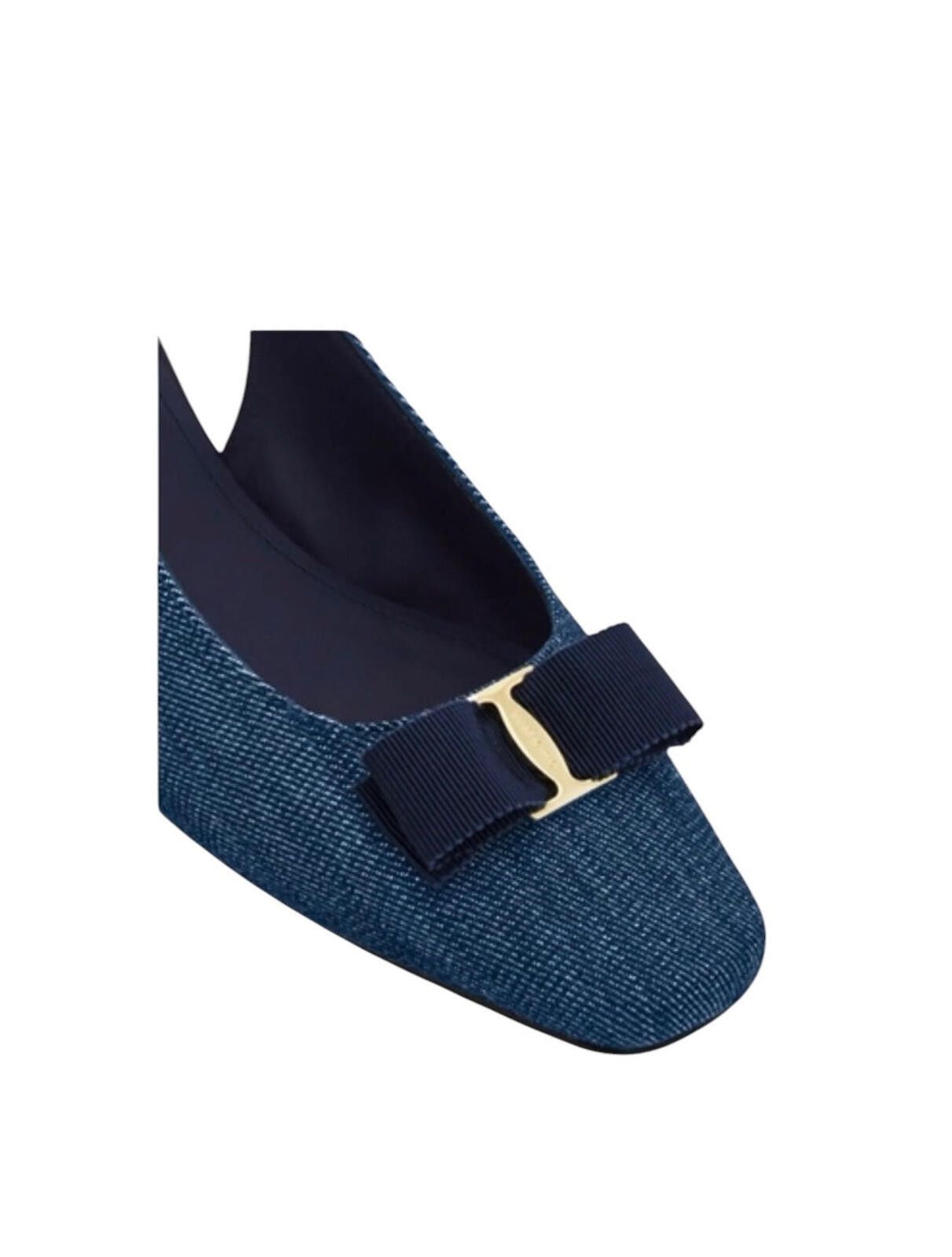 Salvatore Ferragamo Ferragamo Iconic Bow Slingback Size ONE SIZE - 3 Thumbnail