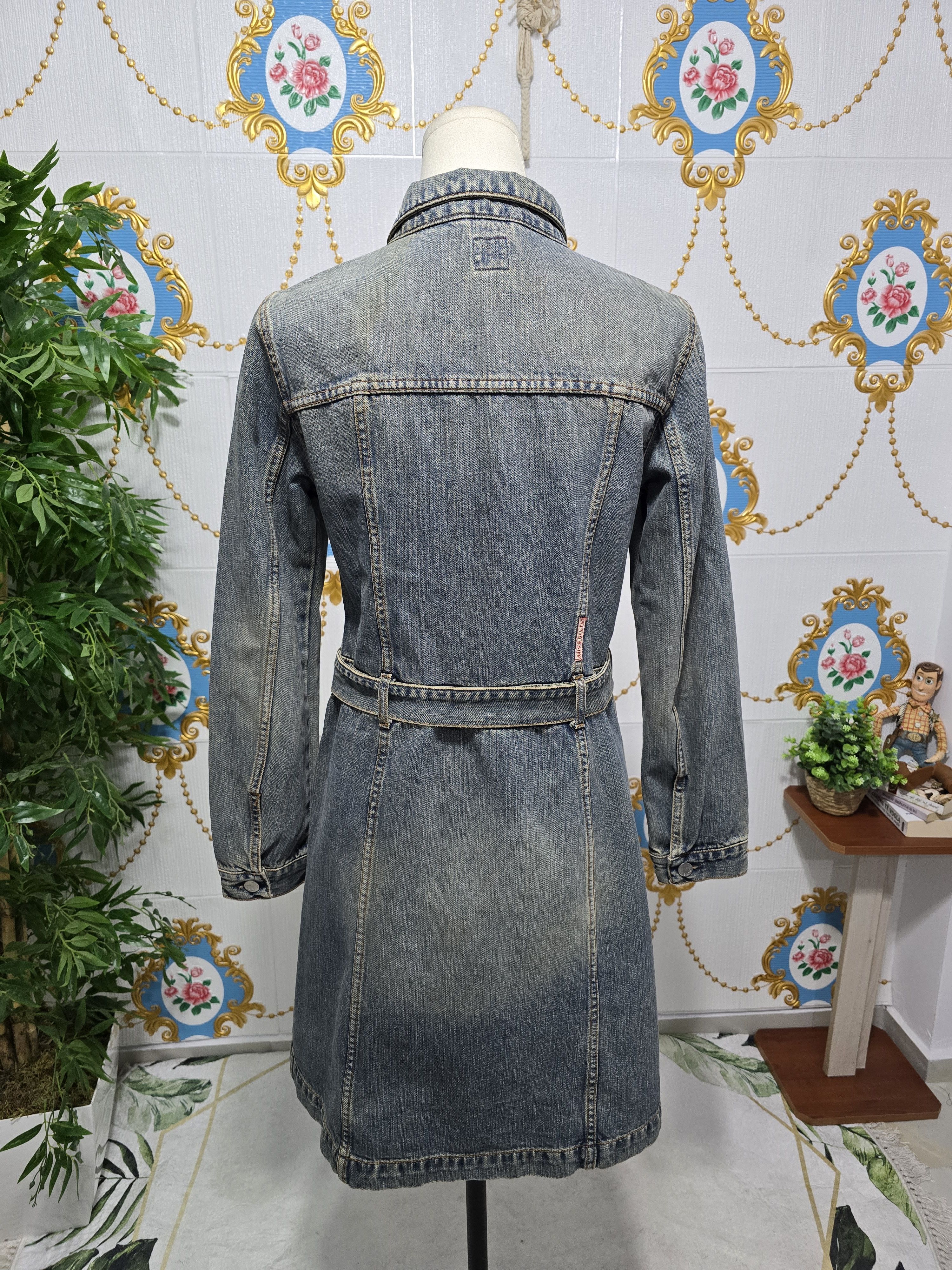 Miss Sixty × Vintage MISS SIXTY large Denim Vintage Jacket LIKE NEW CONDITION Size L / US 10 / IT 46 - 13 Thumbnail