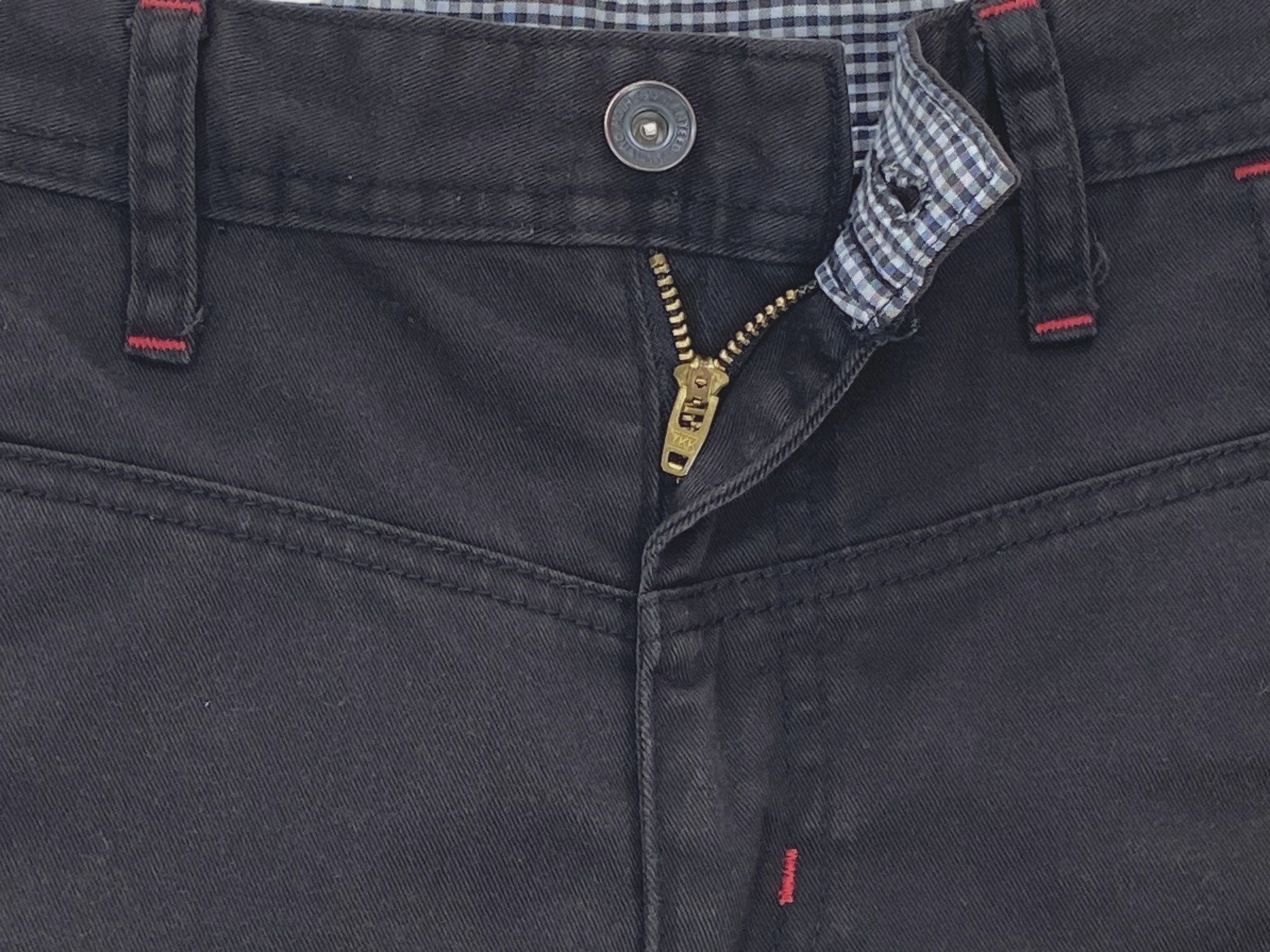 Japanese Brand RMT Double Waist Pants Stripes Skateboards Hickory Size US 29 - 9 Thumbnail