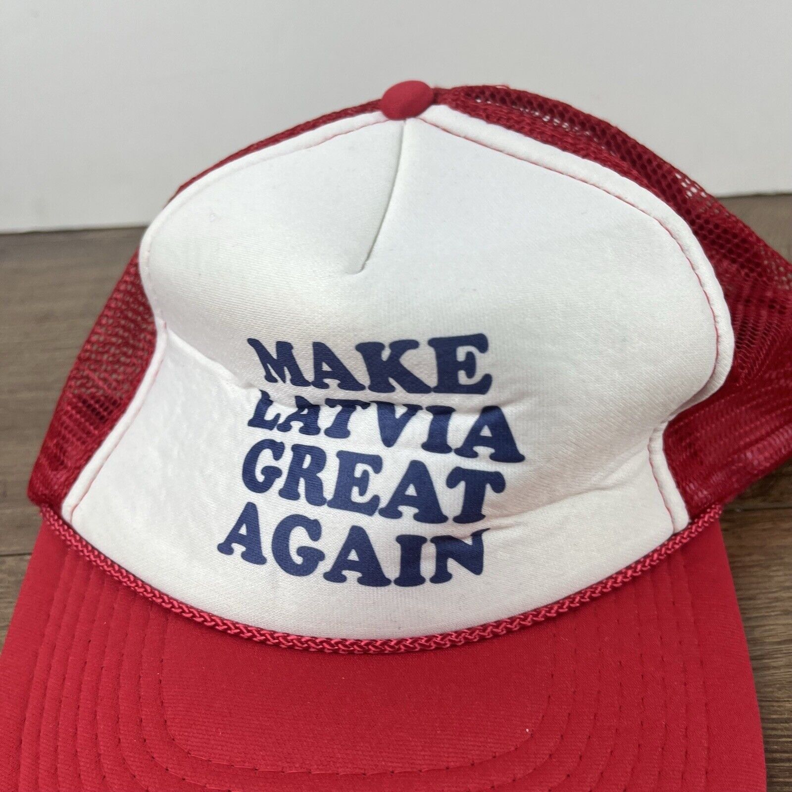 Other Latvia Hat Make Latvia Great Again Hat Adjustable Hat Red Ha Size ONE SIZE - 8 Thumbnail
