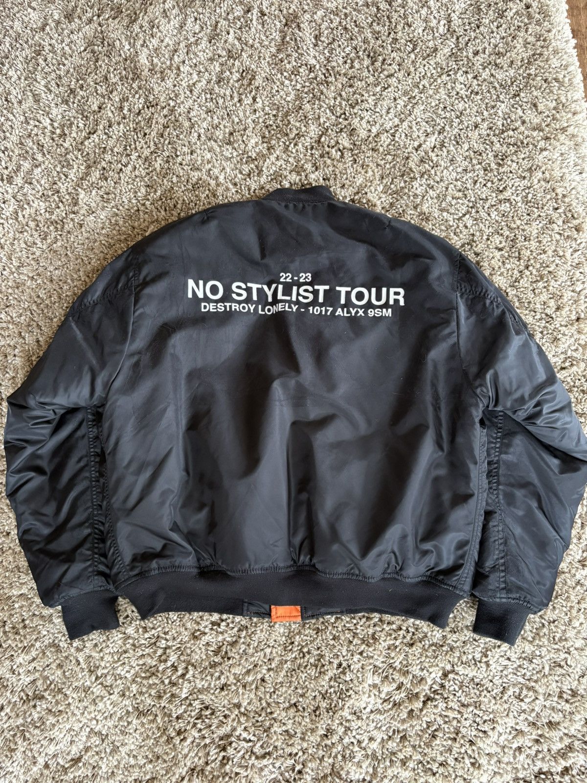ジャケット・アウター alyx Destroy lonely bomber jacket 1017 ALYX 9SM BOMBER DESTROY LONELY | REVERSIBLE