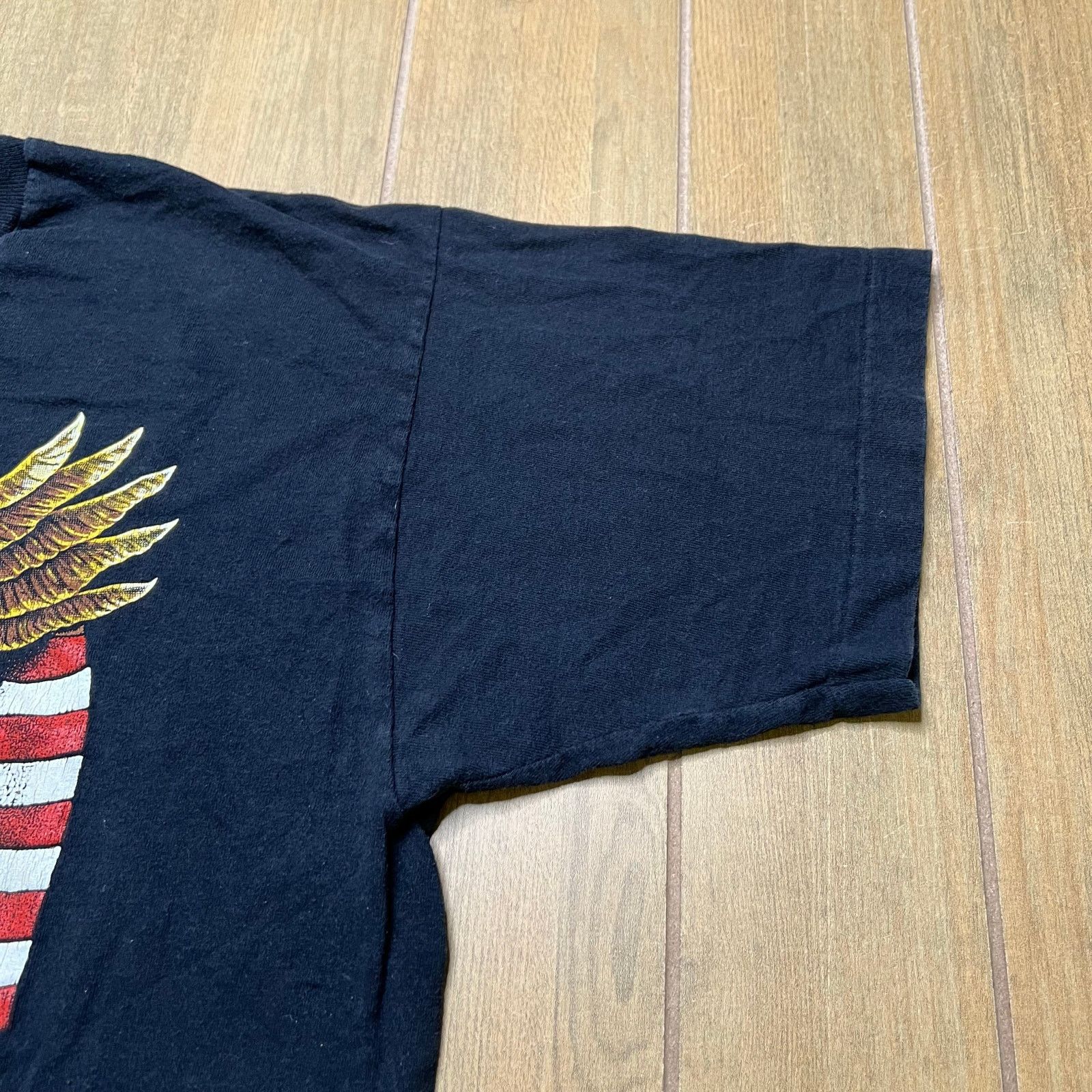 Fruit Of The Loom Vintage 90s American Bald Eagle T Shirt Size XL Size US XL / EU 56 / 4 - 4 Thumbnail