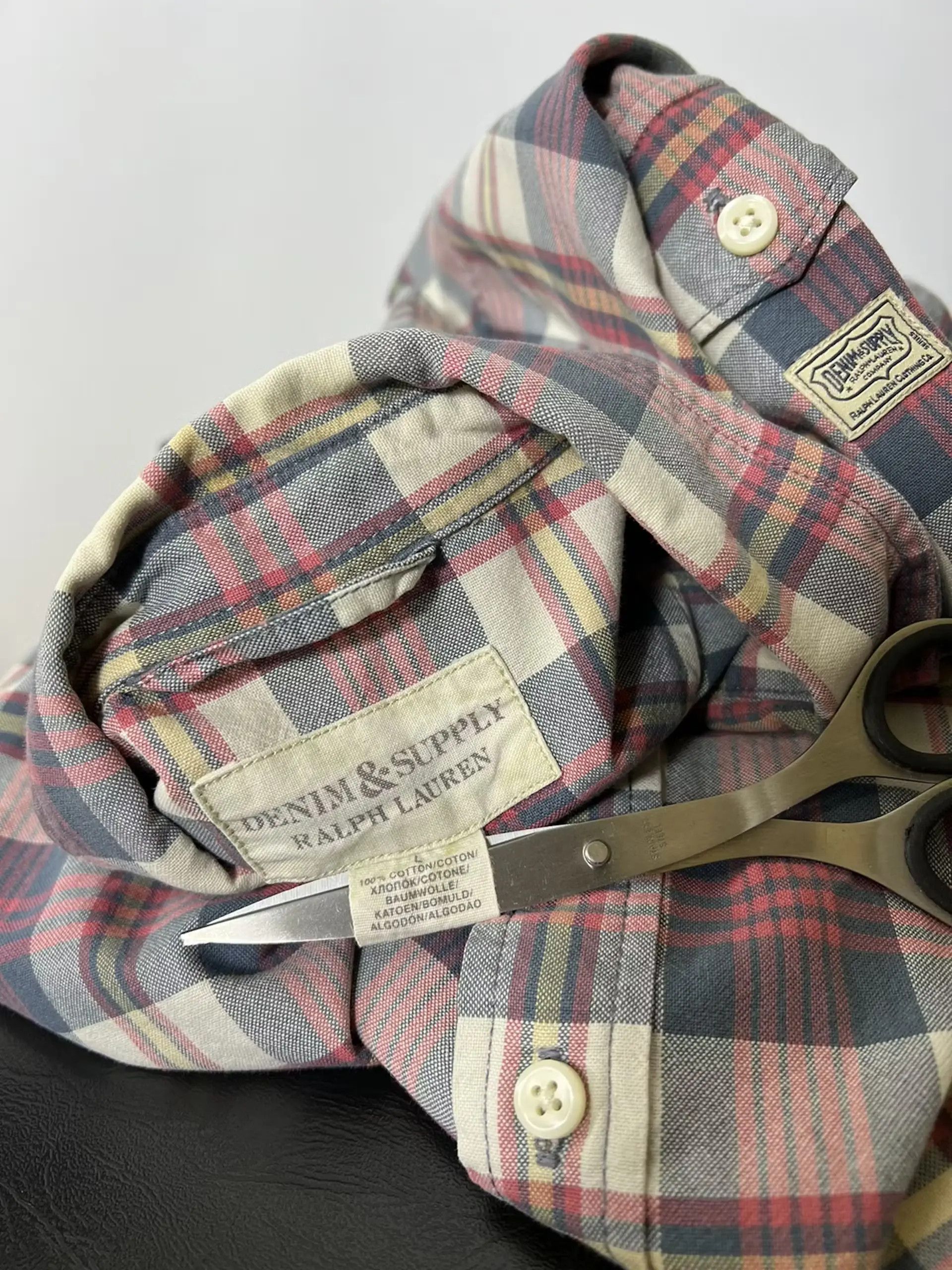 Denim & Supply Ralph Lauren × Designer × Polo Ralph Lauren Denim & Supply Ralph Lauren long sleeve shirt Size US L / EU 52-54 / 3 - 3 Thumbnail
