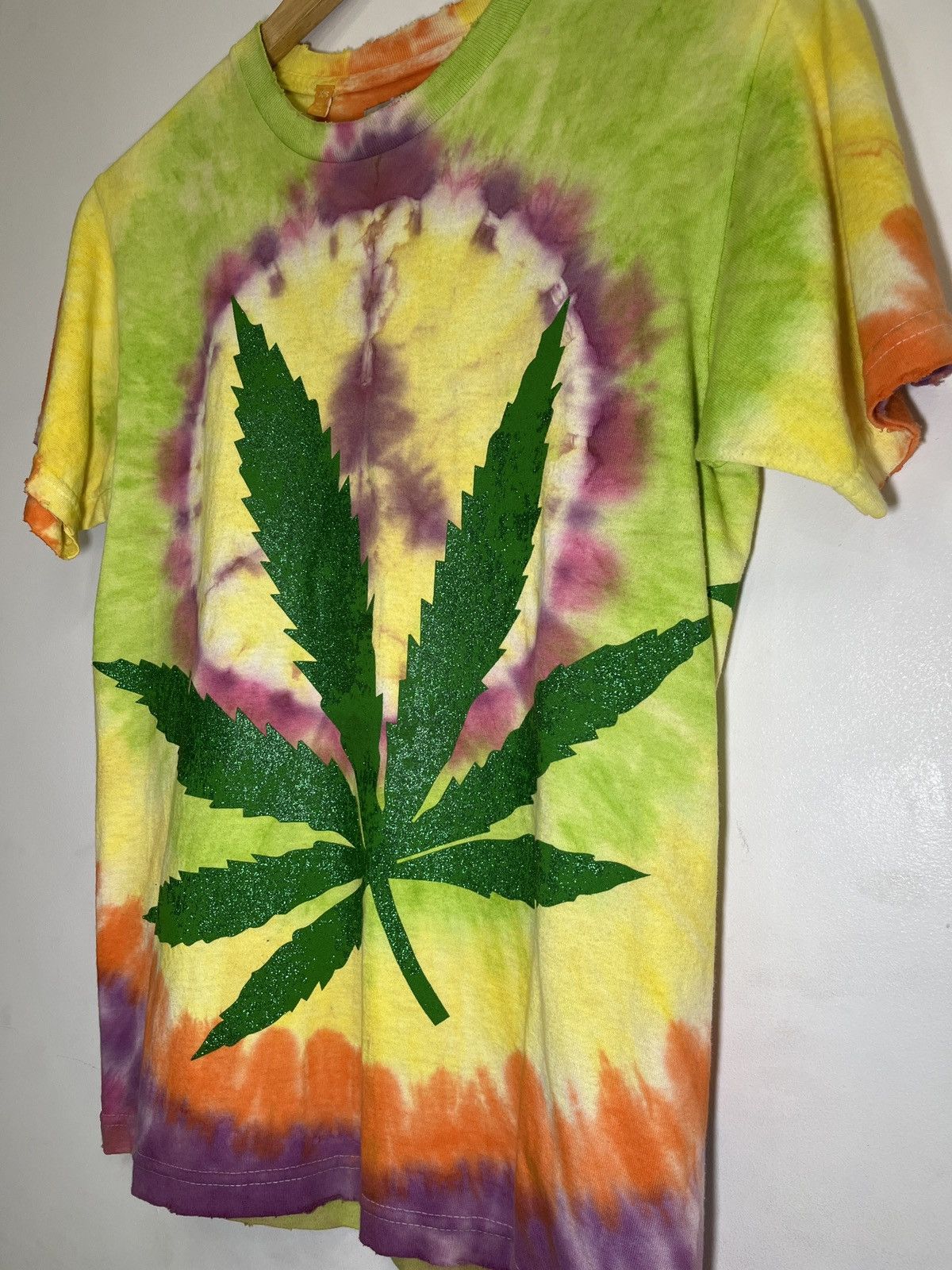 Gallery Dept. Gallery Dept. Weed Tie Dye Tee- XS Size US XS / EU 42 / 0 - 3 Thumbnail