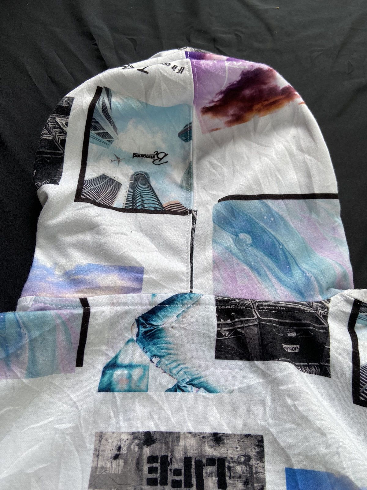 If Six Was Nine × Japanese Brand × Le Grande Bleu (L.G.B.) BEAUMERE SKATEBOARD IF IT CAN BE IMAGINED CREATED HOODIE Size US L / EU 52-54 / 3 - 17 Thumbnail