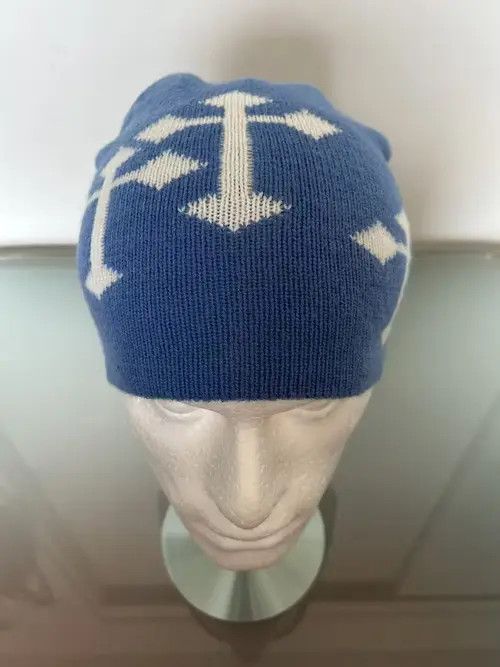 U.P.W.W. Gothic Cross Beanie (sky blue) Size ONE SIZE - 4 Thumbnail
