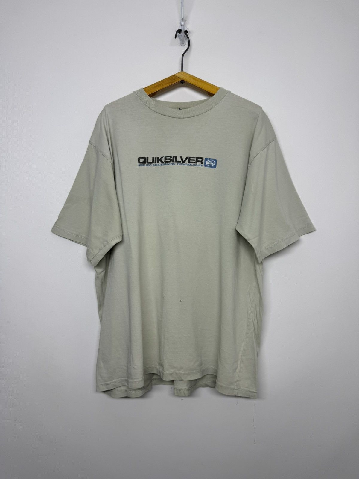 Quiksilver Vintage 90s Surf Quicksilver Big Logo Tee Size US S / EU 44-46 / 1 - 1 Thumbnail