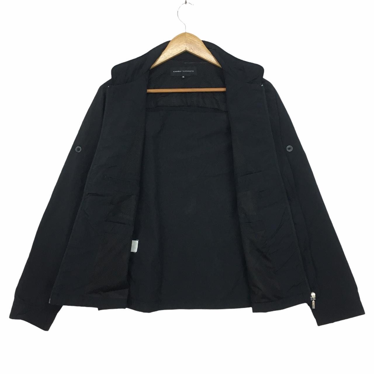 Vintage Vtg Japanese Designer KANSAI YAMAMOTO Zip Up Sweater Size US M / EU 48-50 / 2 - 2 Thumbnail