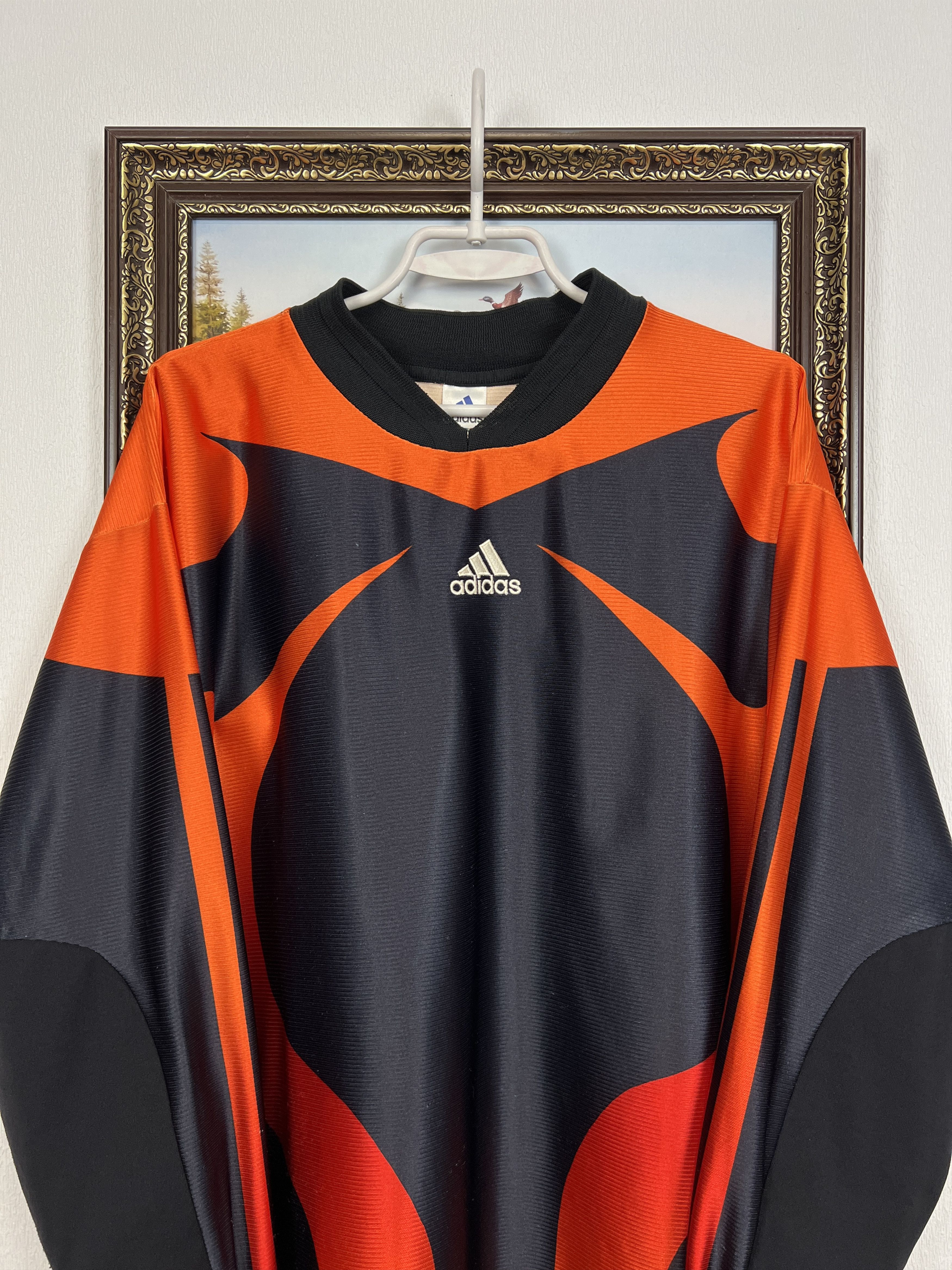 Adidas Vintage Adidas Football Goalkeeper Template Shirt Size US L / EU 52-54 / 3 - 2 Thumbnail