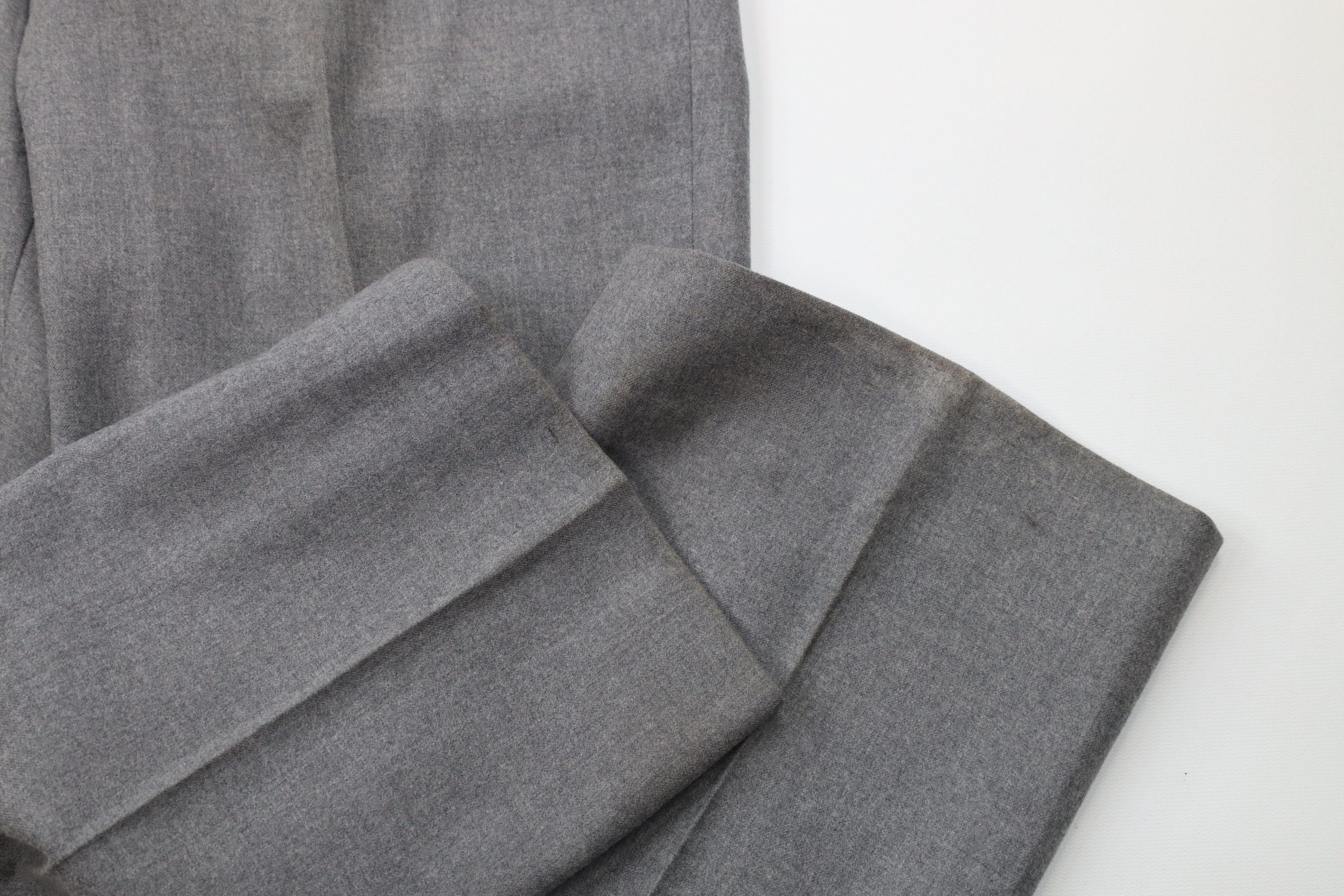 Vintage 70s Streetwear Heavyweight Wool Bell Bottoms Pants