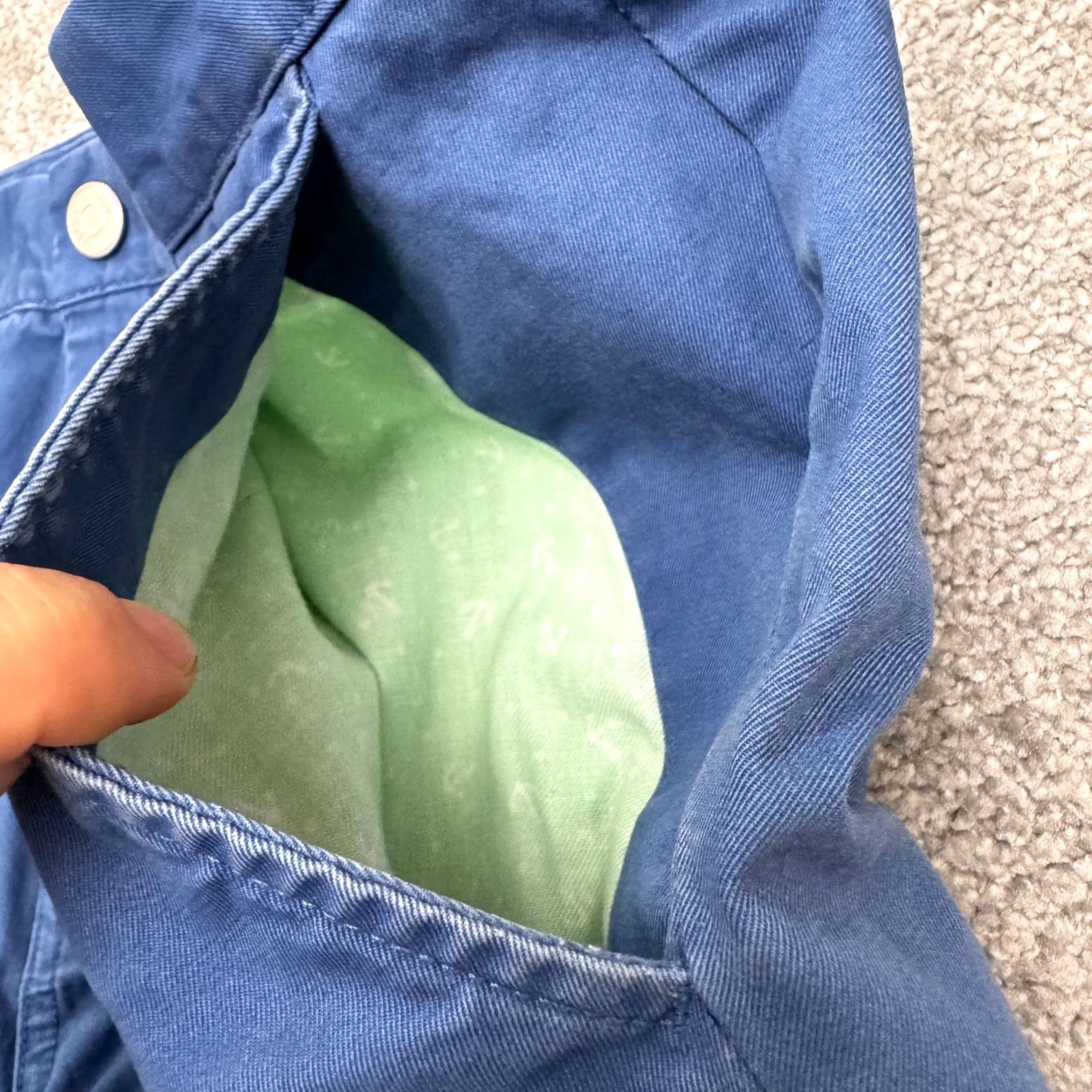 Bonobos Bonobos Chinos Shorts Mens 33 Blue Cotton 9" Inseam Casual Prep Everyday Size US 33 - 6 Thumbnail