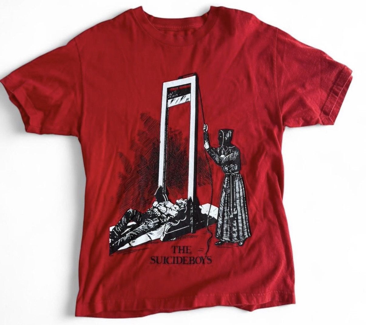 G59 Records $uicideboy$ G59 Guillotine Tee Red Size US L / EU 52-54 / 3 - 1 Thumbnail