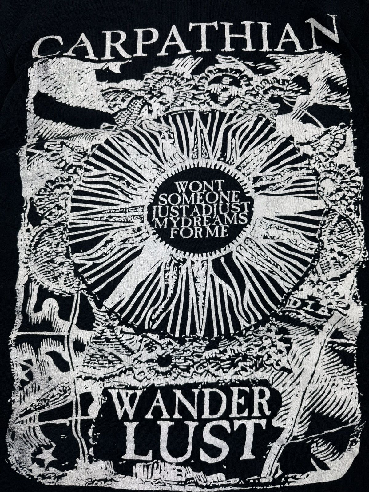 Band Tees × Vintage Rare Vintage 00s Carpathian wanderlust hardcore band tee Size US M / EU 48-50 / 2 - 4 Thumbnail