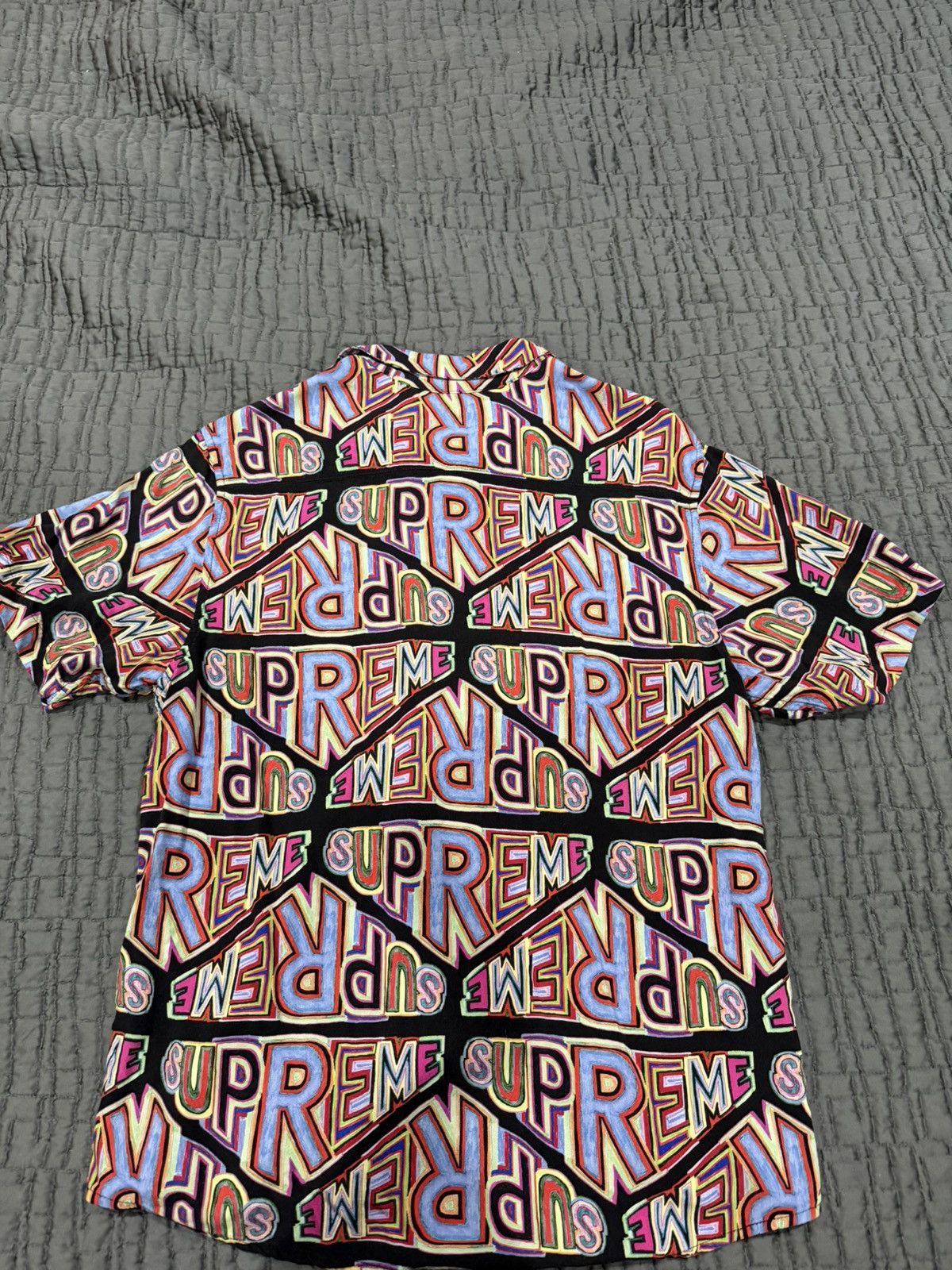 Supreme Supreme Perspective Rayon S/S Shirt Size US M / EU 48-50 / 2 - 2 Thumbnail