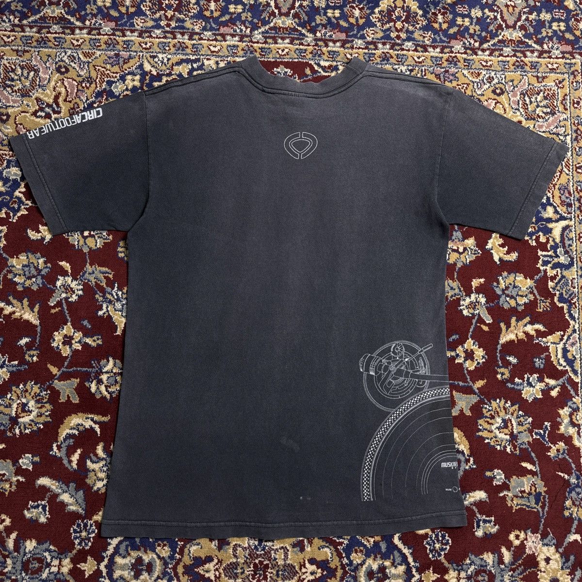 Shorty's Skateboards Vintage 2000s Chad Muska Circa Footwear skateboards tee y2k Size US M / EU 48-50 / 2 - 5 Thumbnail