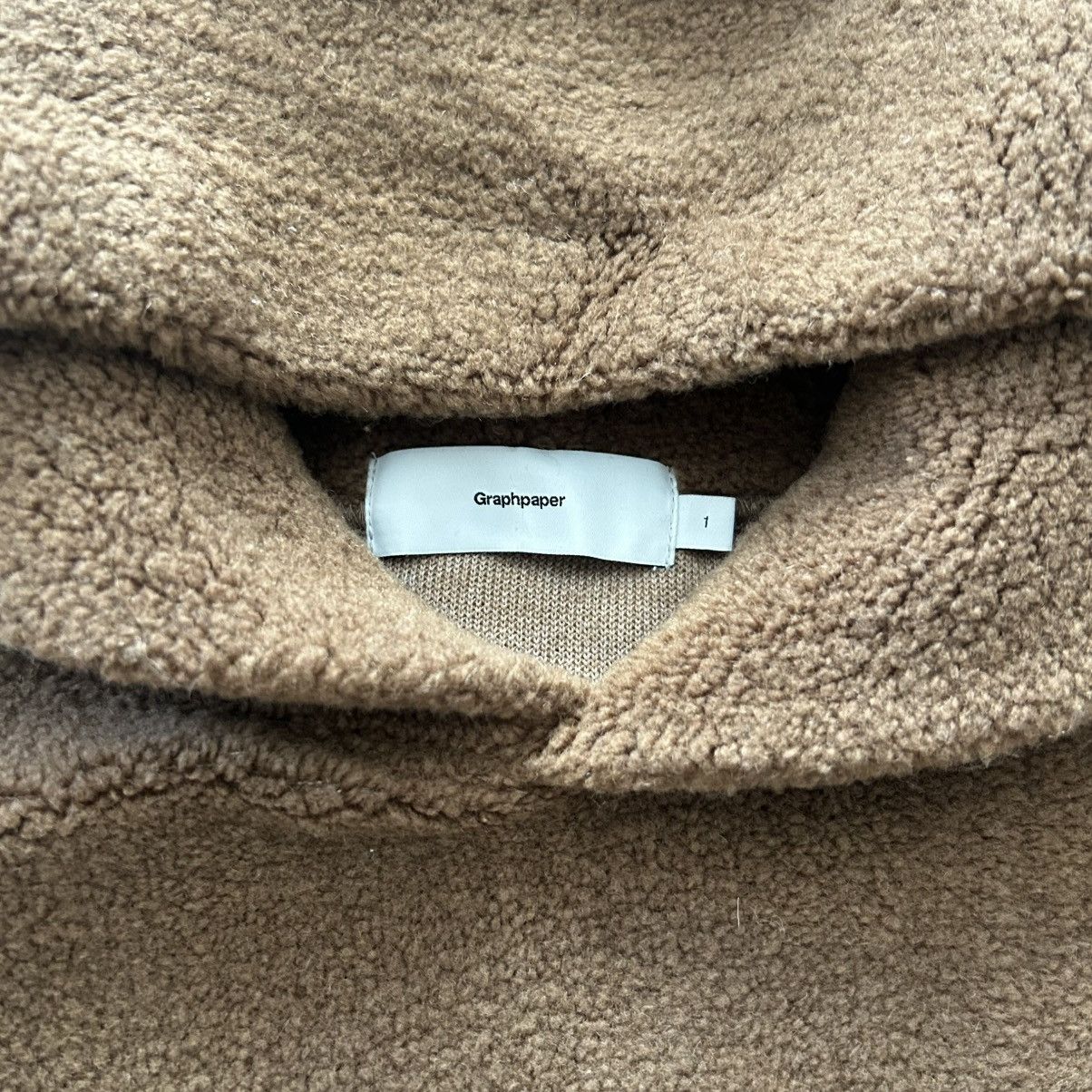 Graphpaper Wool Sherpa Hoodie Size US L / EU 52-54 / 3 - 2 Thumbnail