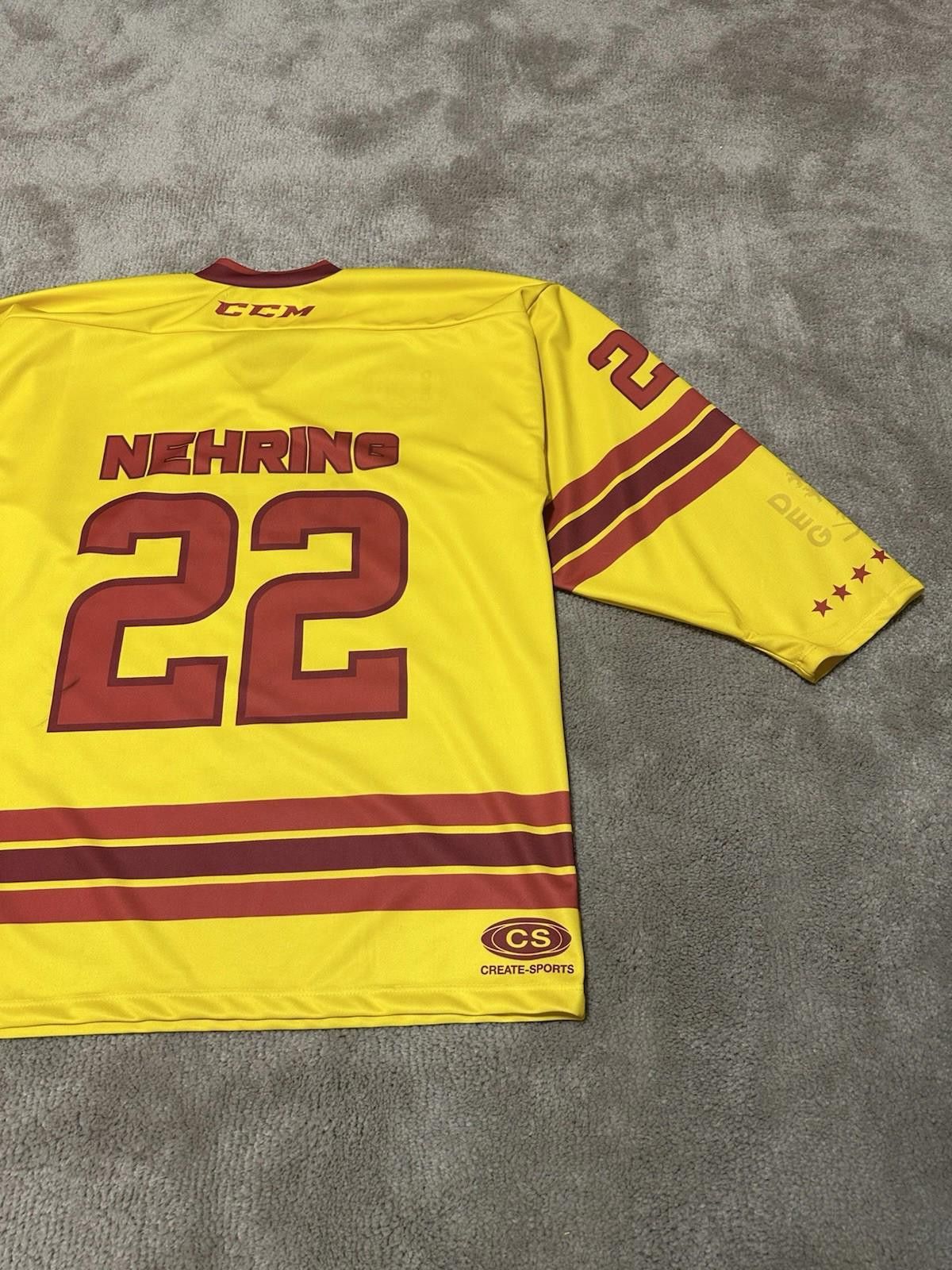 Ccm Düsseldorfer EG CCM Hockey Jersey Germany NEHRING #22 Sz XL Size US XL / EU 56 / 4 - 11 Thumbnail