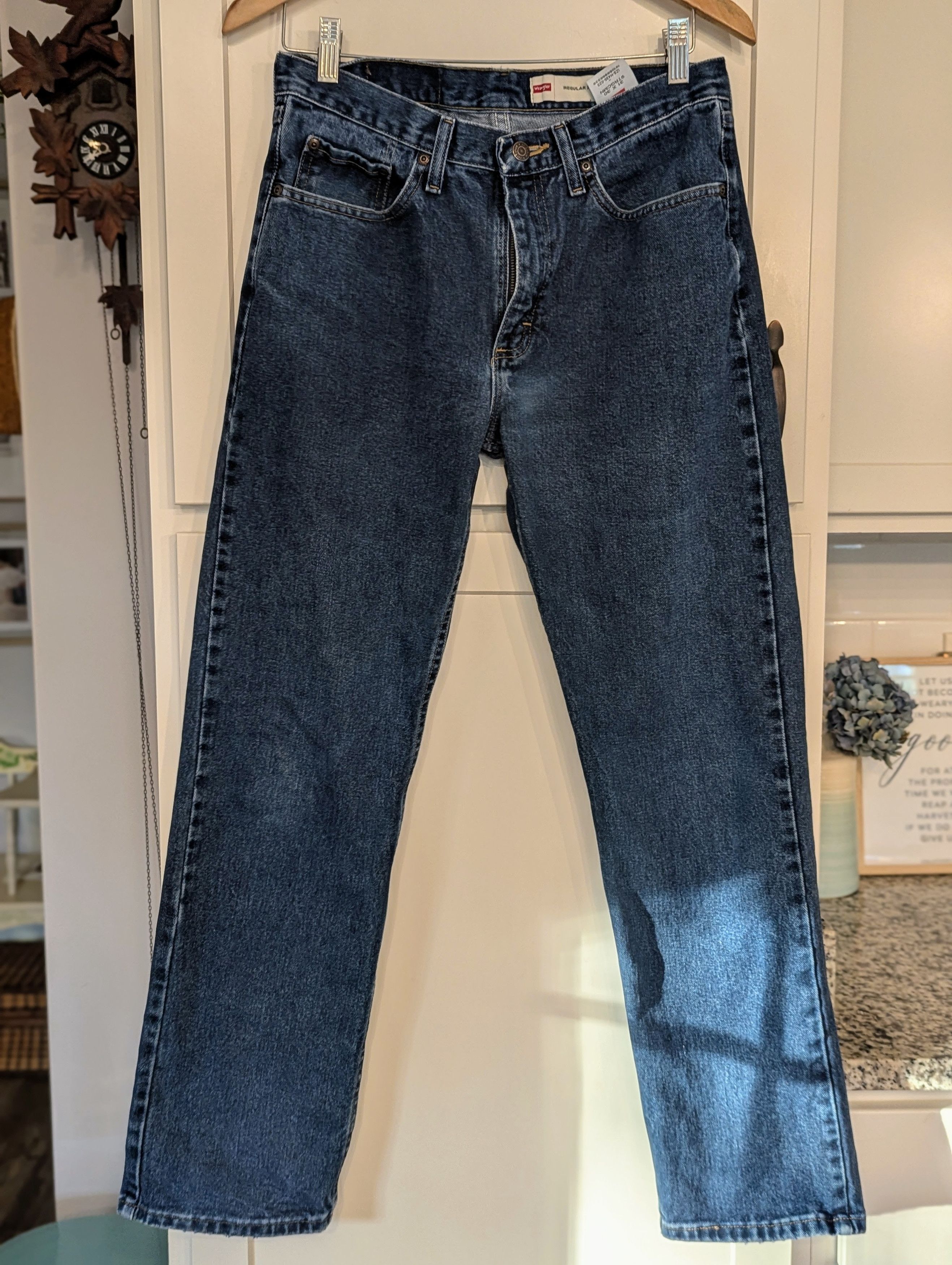Wrangler Vintage Y2K Wrangler Jeans Size 31x30 Regular Fit Size US 31 - 1 Thumbnail