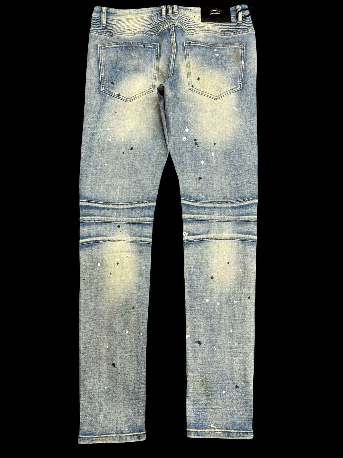 Other 💥Insane Biker Style💥Damati Biker Paint Splatter Pant F501 Size US 34 / EU 50 - 2 Thumbnail