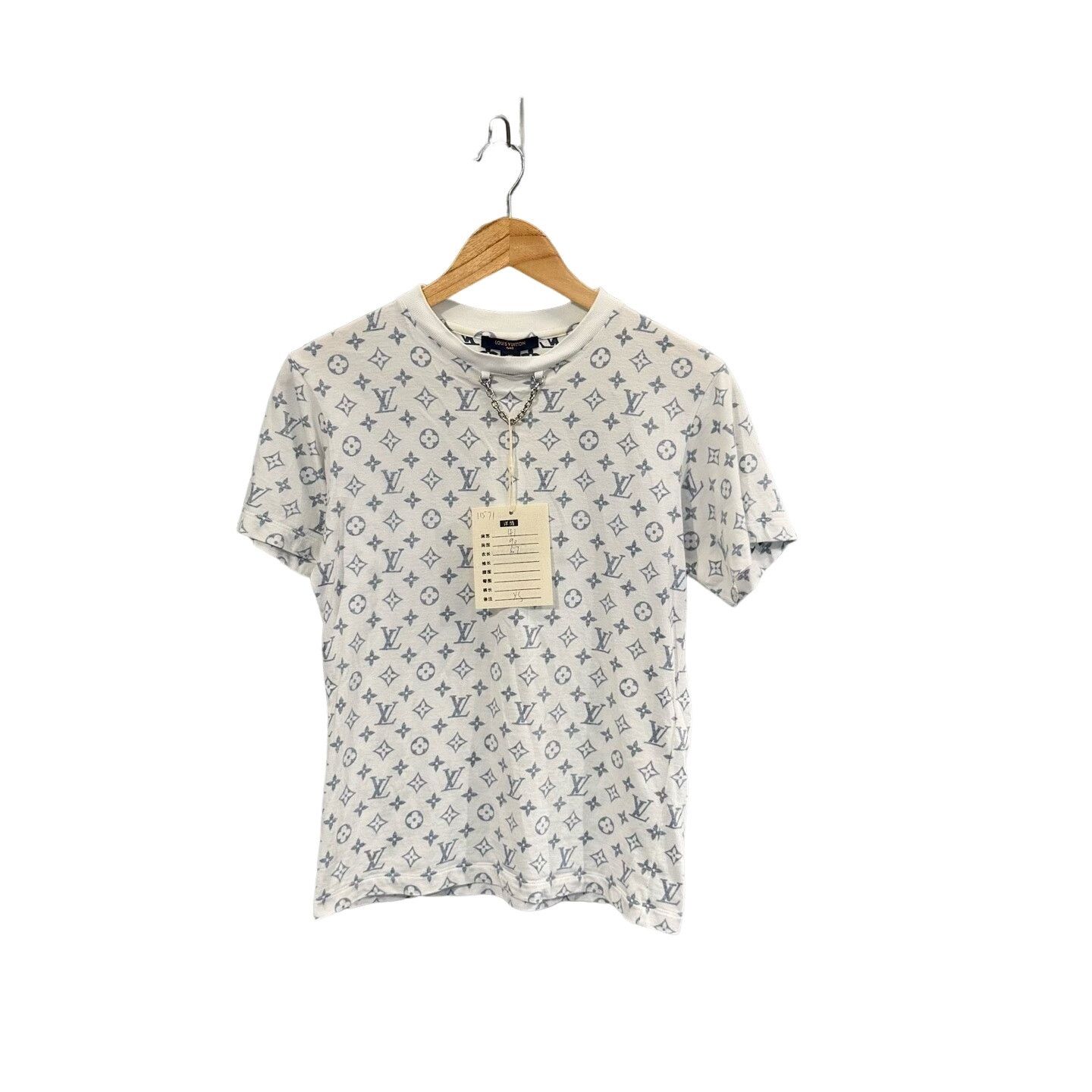 Louis Vuitton Louis Vuitton Monogram Chain Detail T-Shirt XS Size XS / US 0-2 / IT 36-38 - 1 Thumbnail