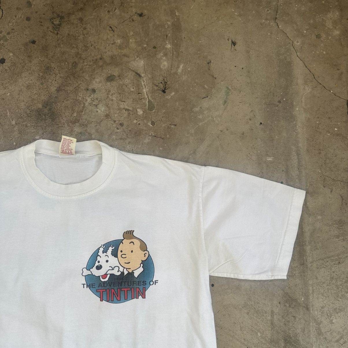 Cartoon Network Vintage The Adventure Of TinTin the Red Sea sharks Size US L / EU 52-54 / 3 - 3 Thumbnail