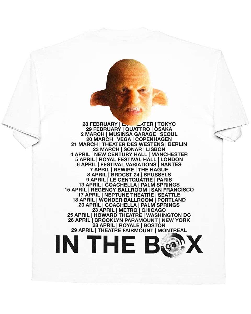 Band Tees × Online Ceramics Online Ceramics x OPN Oneohtrix Point Never Tour T-Shirt Size US XL / EU 56 / 4 - 2 Thumbnail