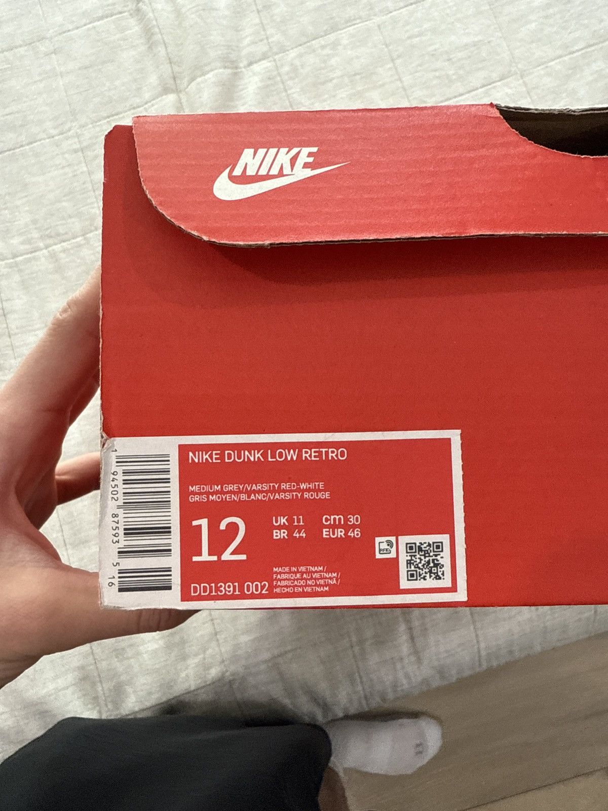 Nike Nike UNLV dunks size 12 Size US 12 / EU 45 - 3 Thumbnail