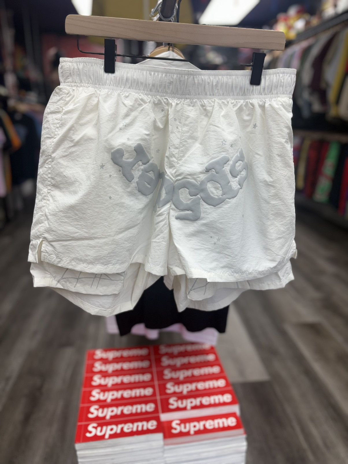 Sp5der Sp5der Double Layer Web Shorts Size L (white) Size US 32 / EU 48 - 1 Thumbnail