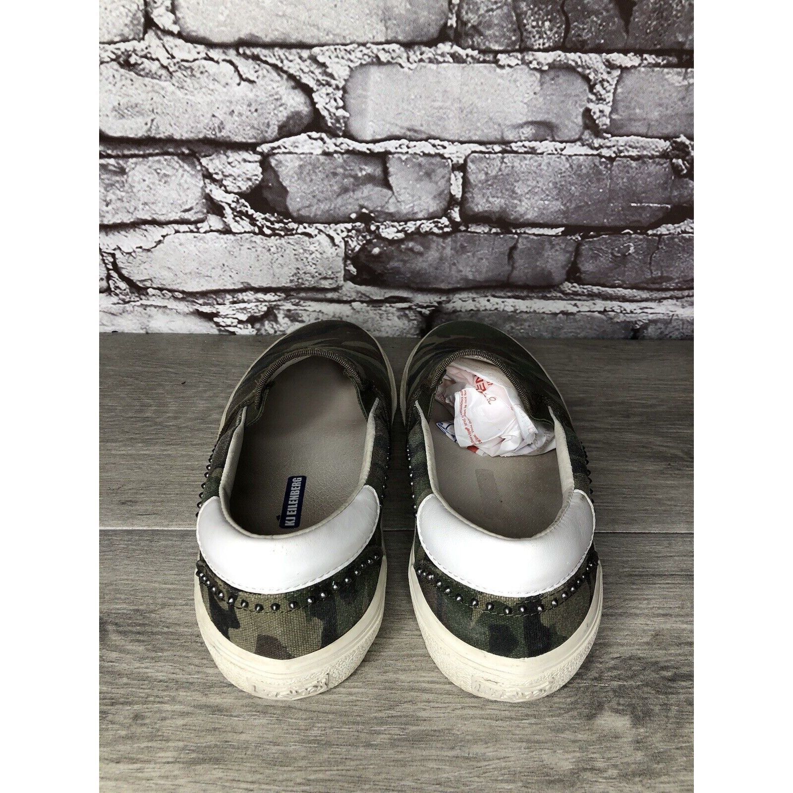 ASH Ash Nikita Camouflage Army Military Canvas Slip On Sneakers Size US 8.5 / IT 38.5 - 15 Thumbnail