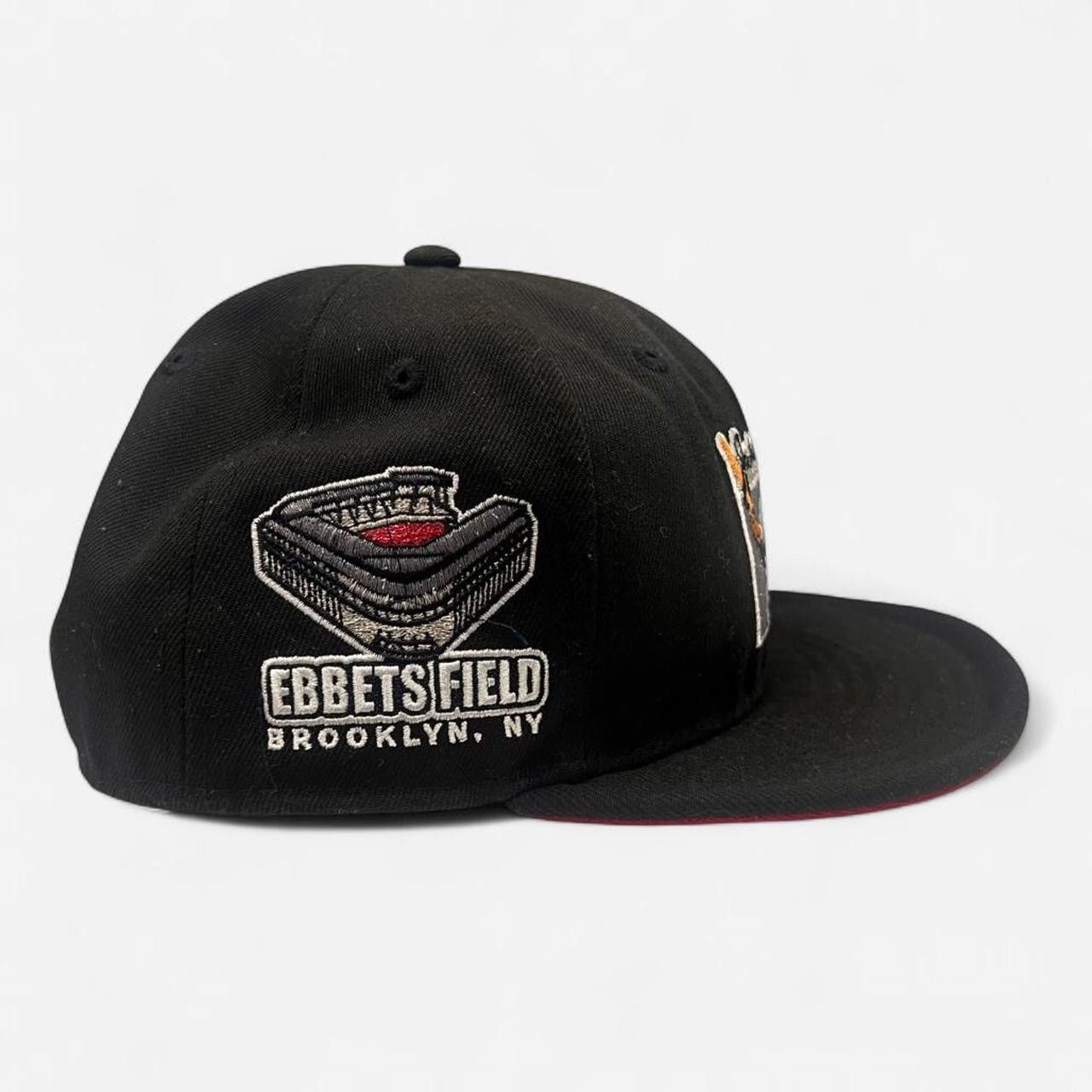 New Era Jackie Robinson Collection Ebbets Field Side Patch 59Fifty Size 42 - 4 Thumbnail